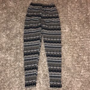 fleece lined leggings 2 for $25